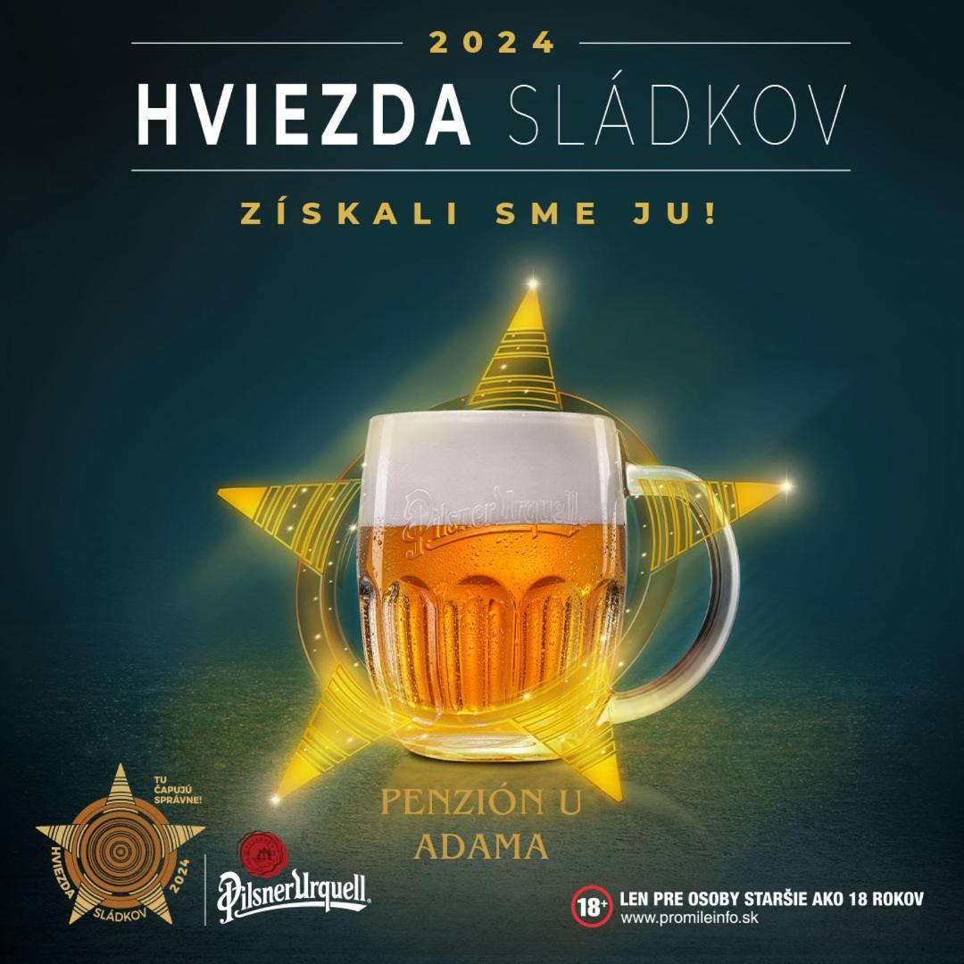Relax Penzion U Adama Dolná Tižina Kültér fotó